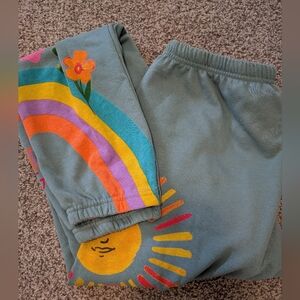 Natural Life sunshine sweat pants, Size Small